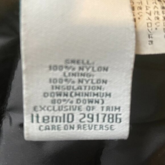 L.L. Bean Women's Puffer Jacket XS Black Insulated Downtek 80% Down Filling - Picture 8 of 16